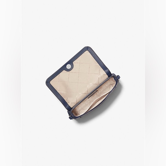 👖NWT Michael Kors Medium Signature Logo Convertible Crossbody Bag 👖 - Picture 4 of 11